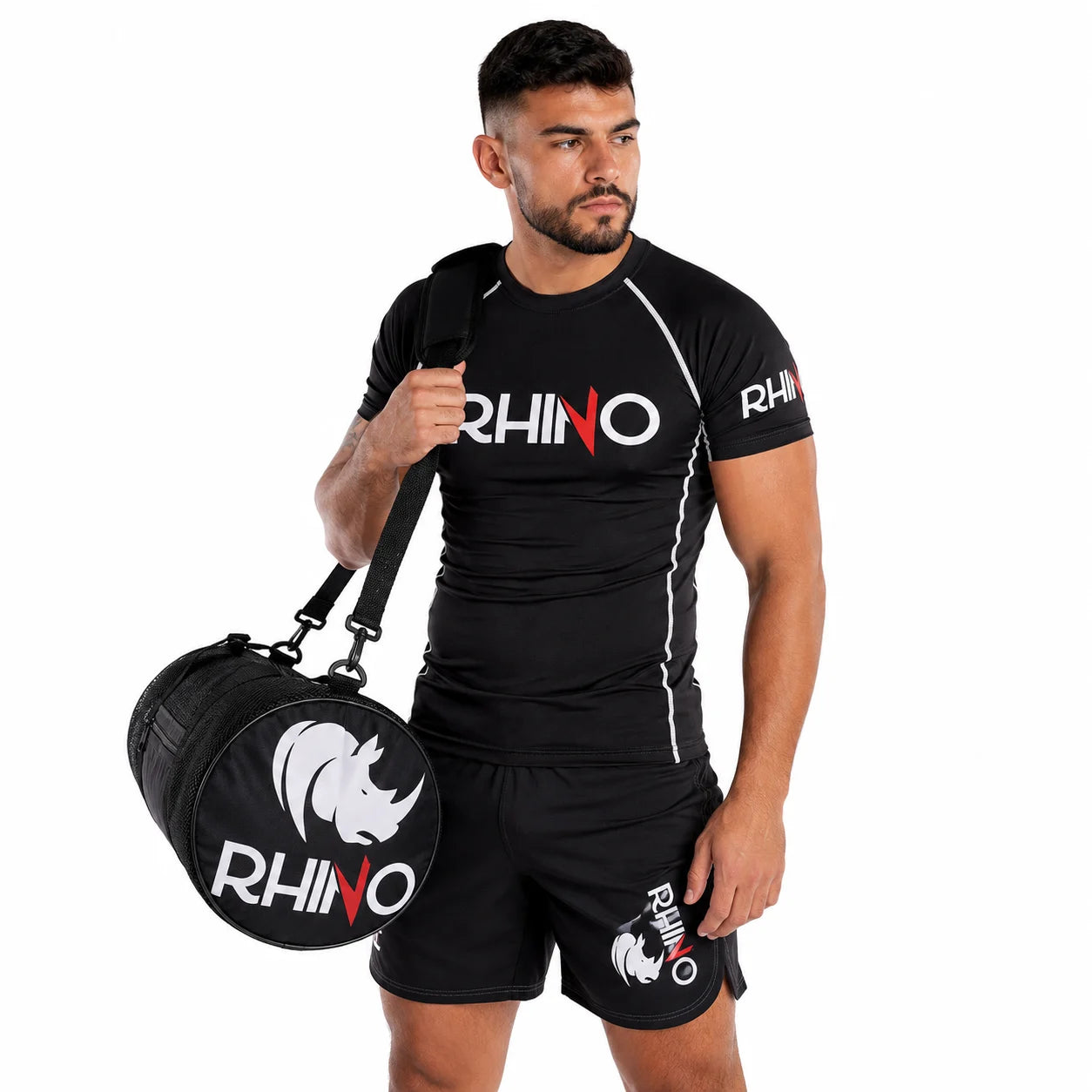 Bolsa Grande Muay Thai e Boxe Rhino com Alça Removível