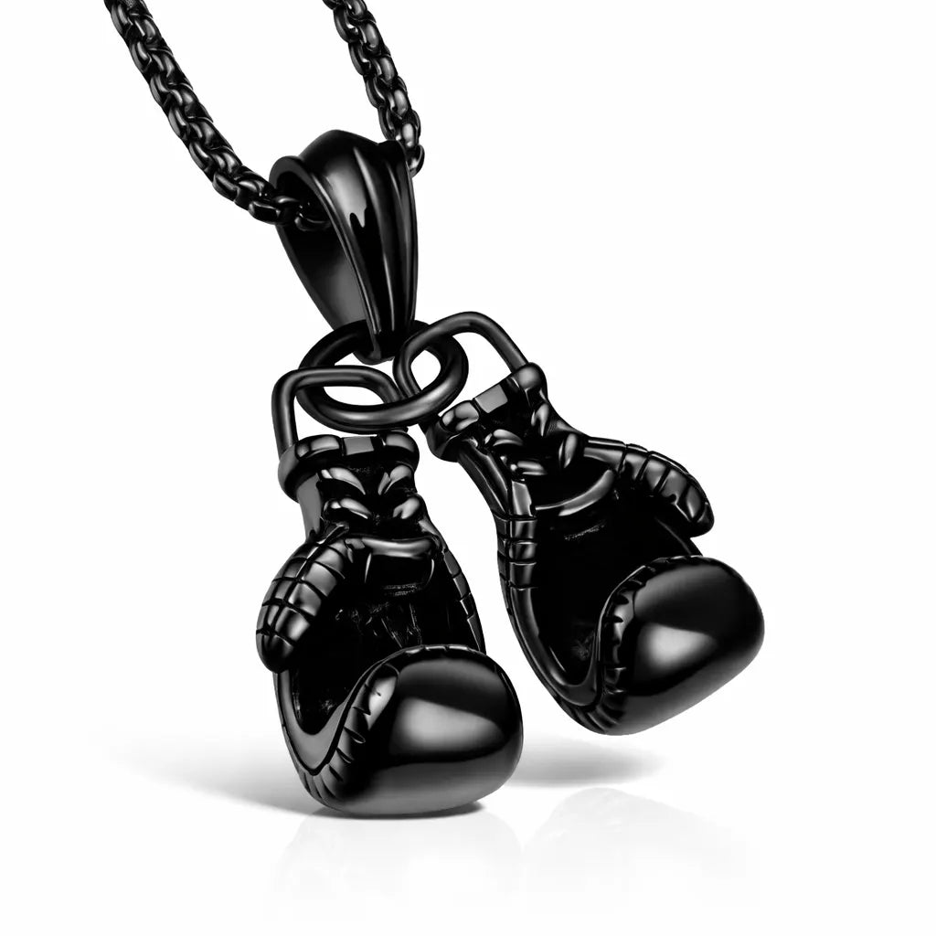 Colar Casual Pingente Luvas de Boxe |  Ideal para atletas, praticantes de Boxe, MMA e Muay thai