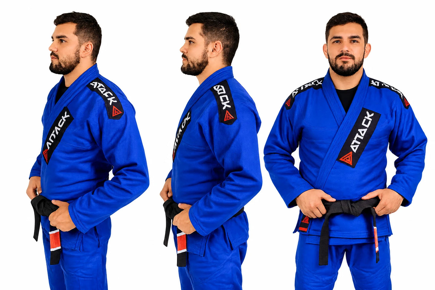 Kimono Jiu-Jitsu Trançado Adulto ATTACK 2.0