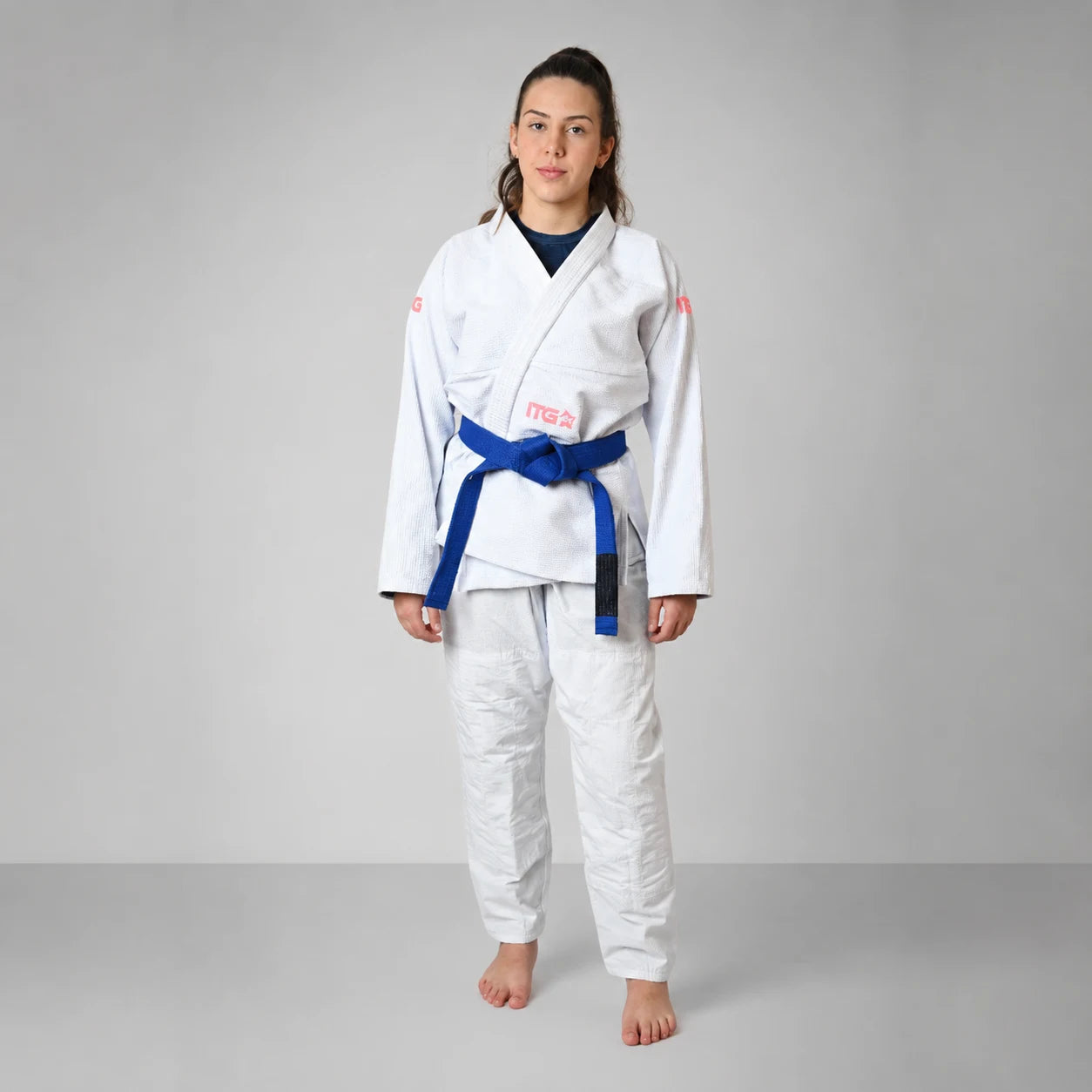 Kimono Jiu-Jitsu Feminino + Bolsa Trançada In The Guard