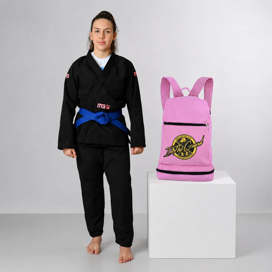 Kimono Jiu-Jitsu Feminino + Bolsa Trançada In The Guard