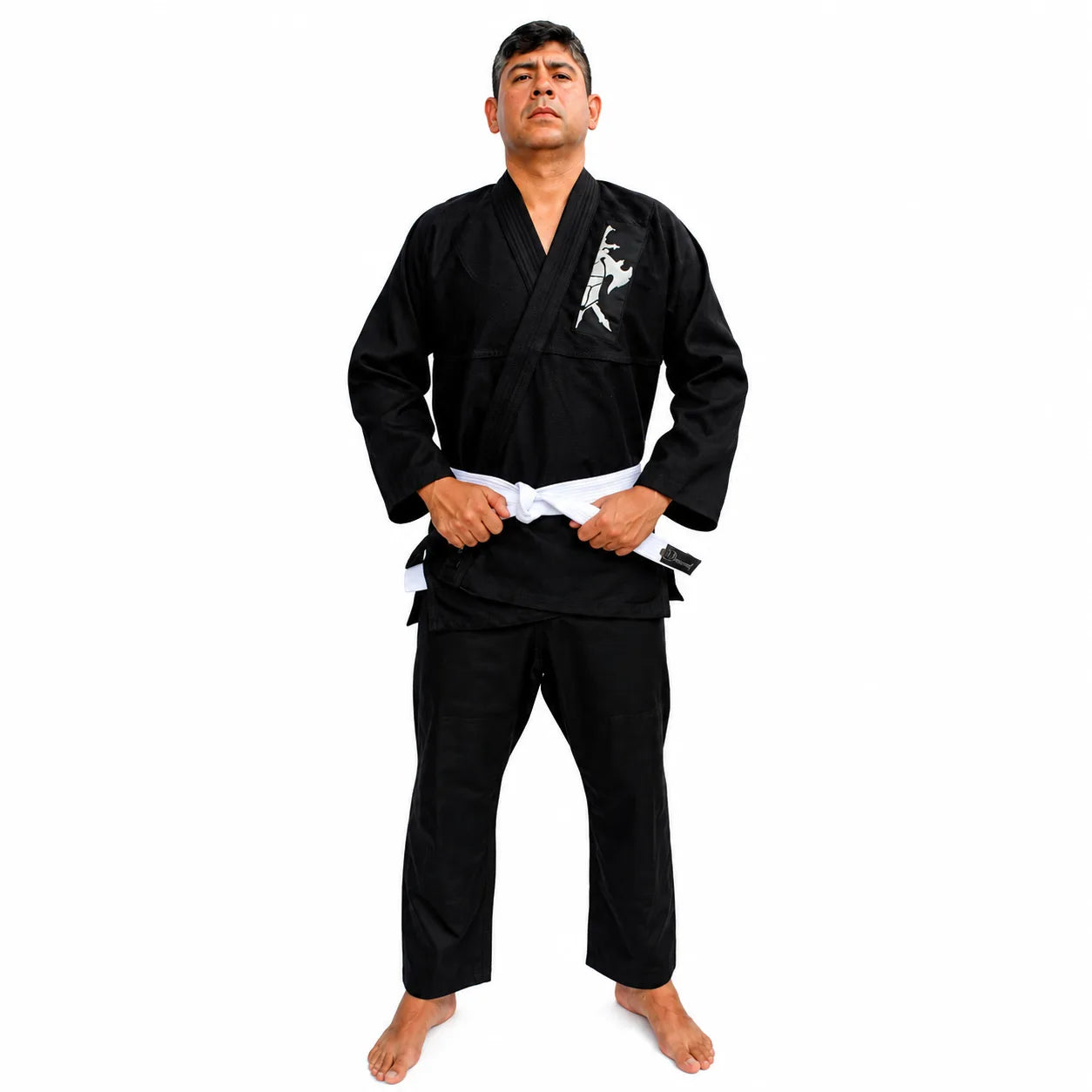Kimono Jiu-Jitsu Masculino Traçado + Faixa Graduação