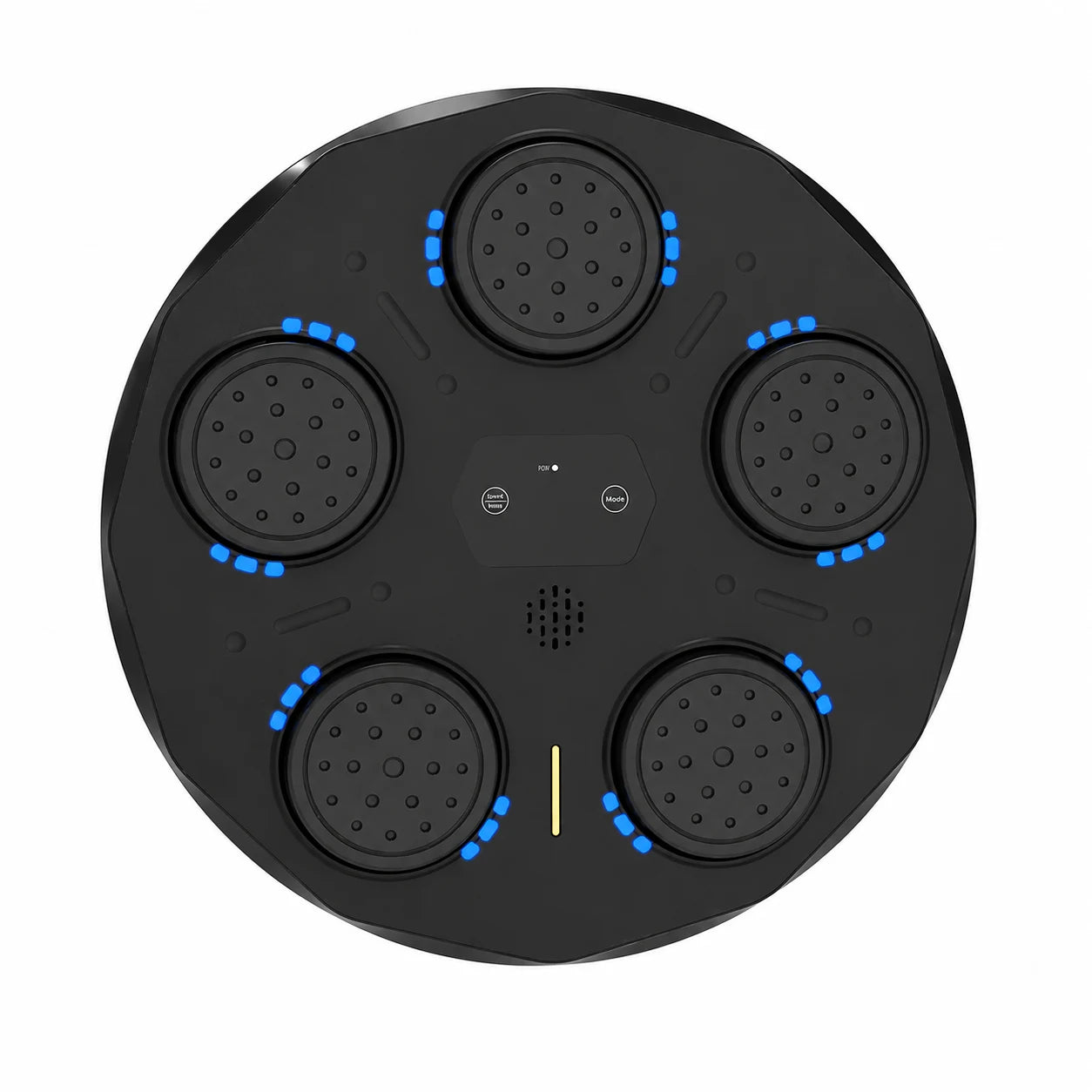 Treinador de Boxe Musical Inteligente com LED e Sensor de Reflexo