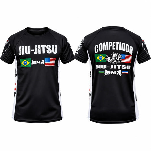 Rash Guard Jiu-Jitsu Competidor | Manga Curta